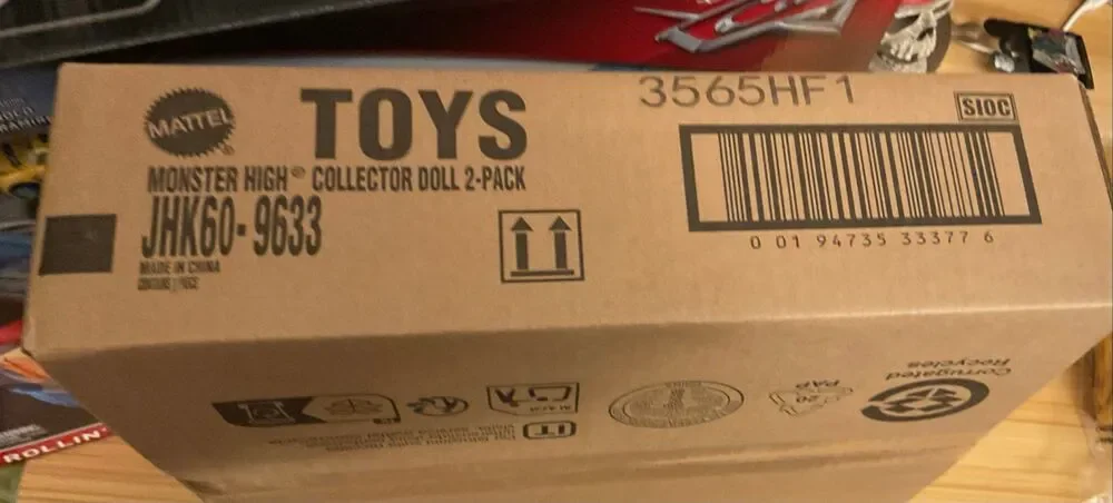 Monster High Kieran Valentine and Spelldon Cauldronello Dolls 2-Pack Sealed Ship